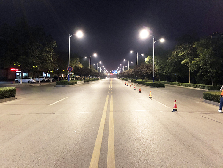桓臺縣漁洋街、中心大街路燈節(jié)能改造工程